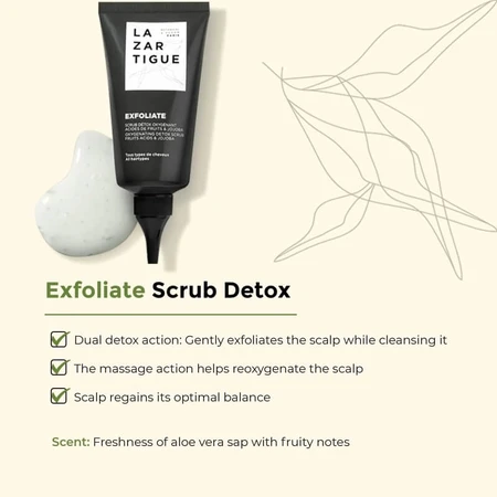 Lazartigue Exfoliate - Pre-Shampoo Exfoliating Gel 75 ml