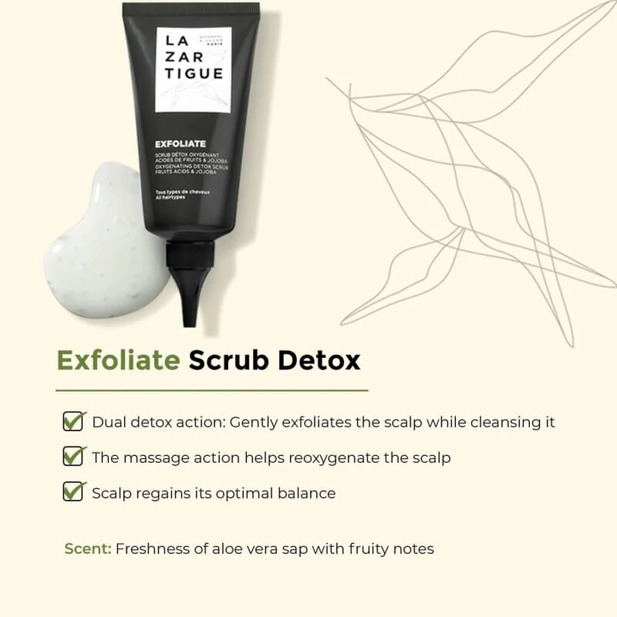 Lazartigue Exfoliate - Pre-Shampoo Exfoliating Gel 75 ml