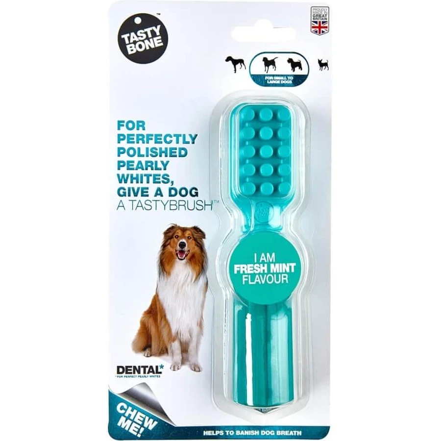 Tasty Bone Tasty Bone – Kausnack für Hunde mit frischem Minzgeschmack