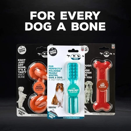 Tasty Bone Tasty Bone – Kausnack für Hunde mit frischem Minzgeschmack