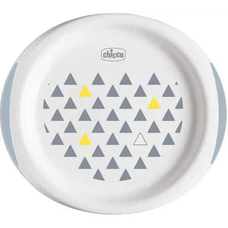 Set de vaisselle Chicco - Assiettes plates et creuses, à partir de 12 mois, couleur neutre