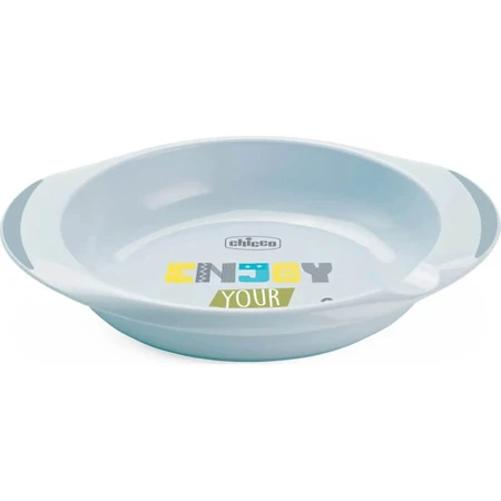 Set de vaisselle Chicco - Assiettes plates et creuses, à partir de 12 mois, couleur neutre