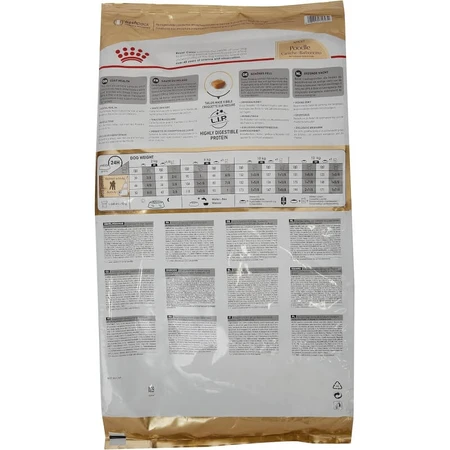 Royal Canin Poodle Adult - Aliment complet pour caniches adultes, 7,5 kg