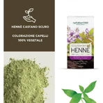 Naturaverde Henna-Haarfarbe – Dunkelbraun