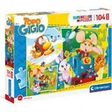 Clementoni Topo Gigio Puzzle, 104 Teile, 62 x 42 cm