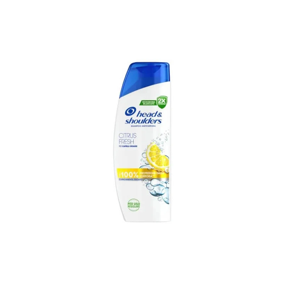 Head &amp; Shoulders Citrus Fresh - Anti-Dandruff Shampoo for Oily Hair, 250 ml