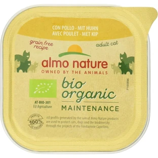 Almo Nature Bioorganic Maintenance Kip - Natvoer voor volwassen katten, 85 g
