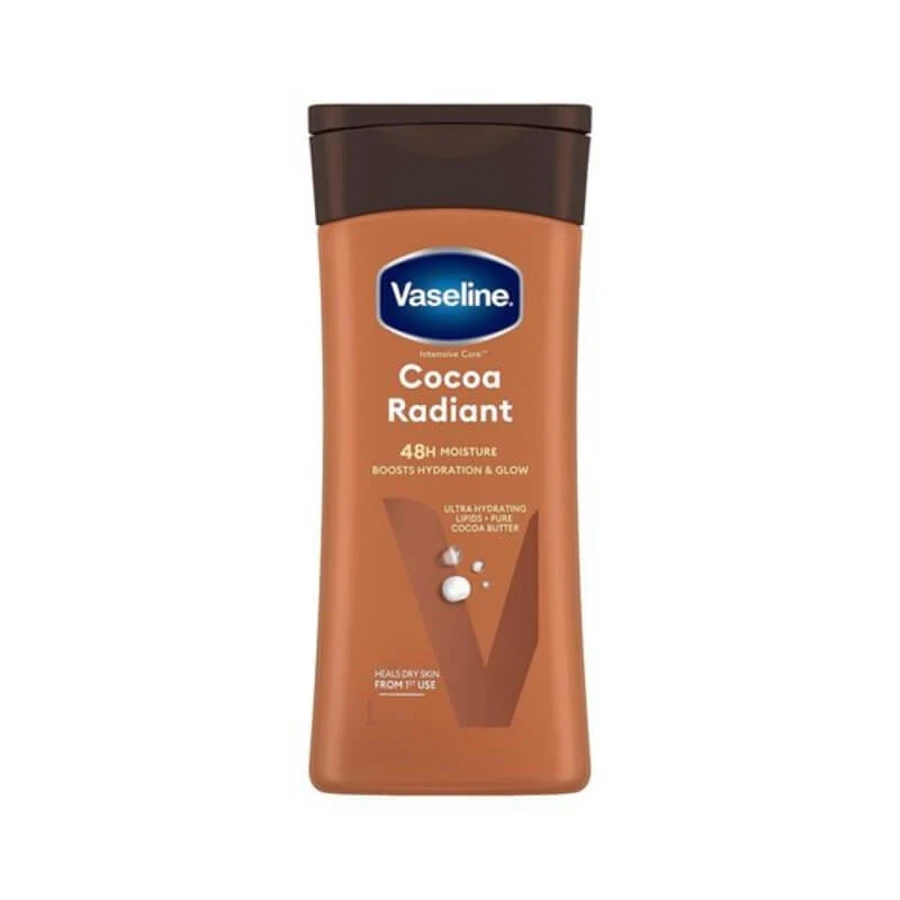 Vaseline Intensive Care Cocoa Radiant - Voedende, hydraterende bodylotion voor de droge huid, 400 ml