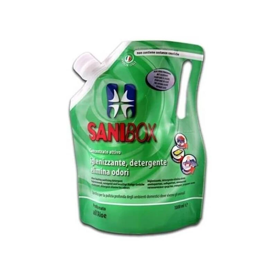 Pet Professional Sanibox Desinfektionsreiniger für Haustierbereiche, mit Aloe-Duft, 1 Liter