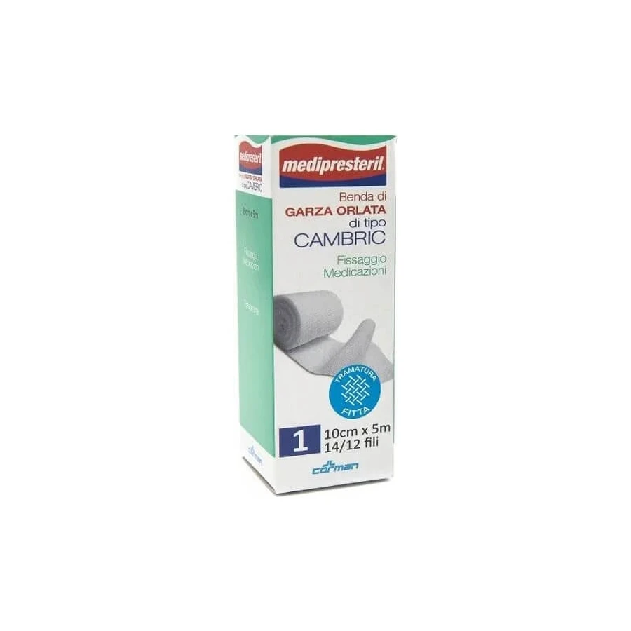 Medipresteril Hemmed Bandage, 10 cm x 500 meters