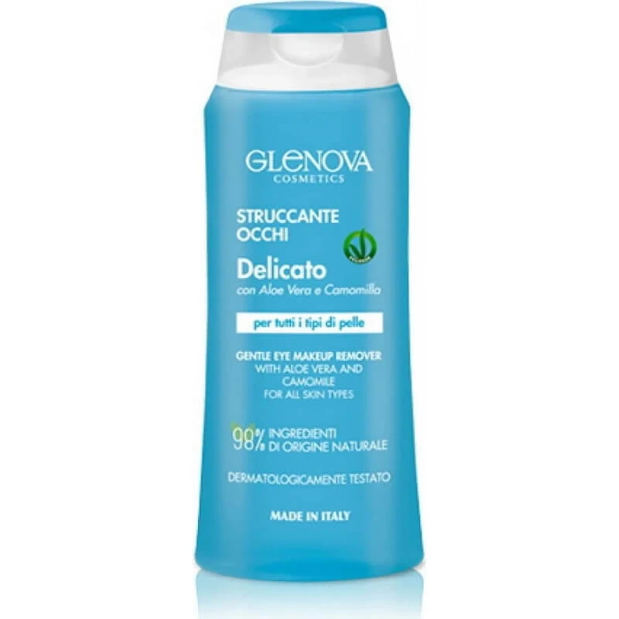 Glenova Milde oogmake-upremover met aloë vera en kamille, 200 ml