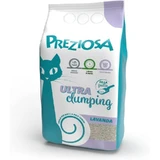Preziosa Ultra Clumping - Super-Absorbent Cat Litter with Lavender Odor Control, 10 L