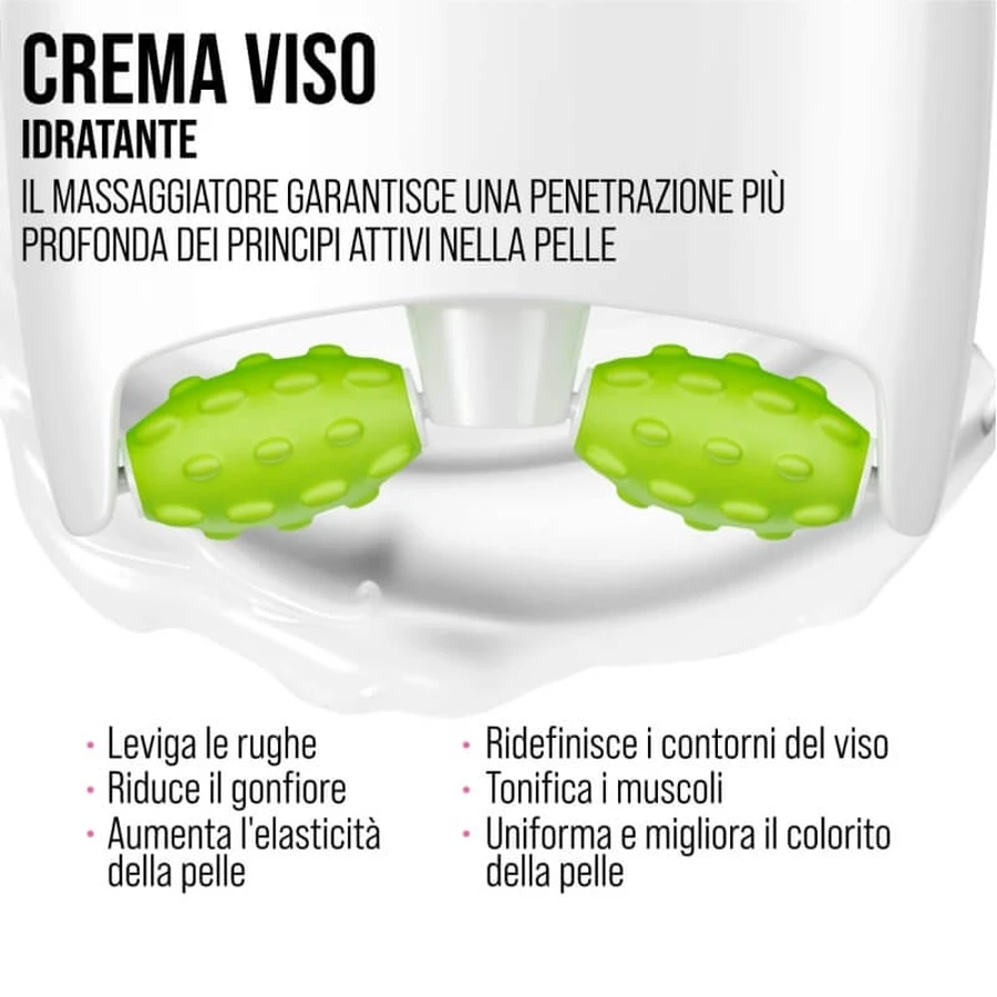 7days Ceramide – nawilżający i ujędrniający krem do twarzy z masażerem, 40 ml: ceny i cechy