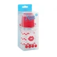 Kiokids Mr &amp; Mrs - Biberón de plástico «Mrs», 250 ml - Rojo