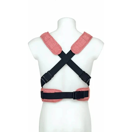 Foppapedretti Marsupi8 - Mochila portabebés de denim rojo