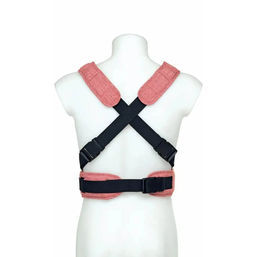Foppapedretti Marsupi8 - Mochila portabebés de denim rojo