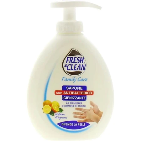 Fresh &amp; Clean Antibacterial Sanitizing Liquid Soap, 300 ml