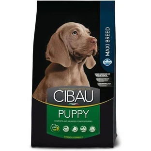 Farmina Cibau Puppy Maxi Breed au poulet - Aliment complet pour chiots de grandes et très grandes races, 12 kg