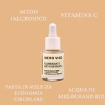 Sérum visage éclaircissant et antioxydant Naste Beauty, 15 ml