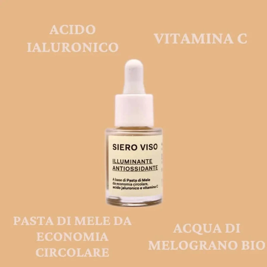 Sérum visage éclaircissant et antioxydant Naste Beauty, 15 ml