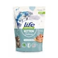Life Natural Life Natural Salmón para gatitos - Alimento completo para gatitos, 800 g