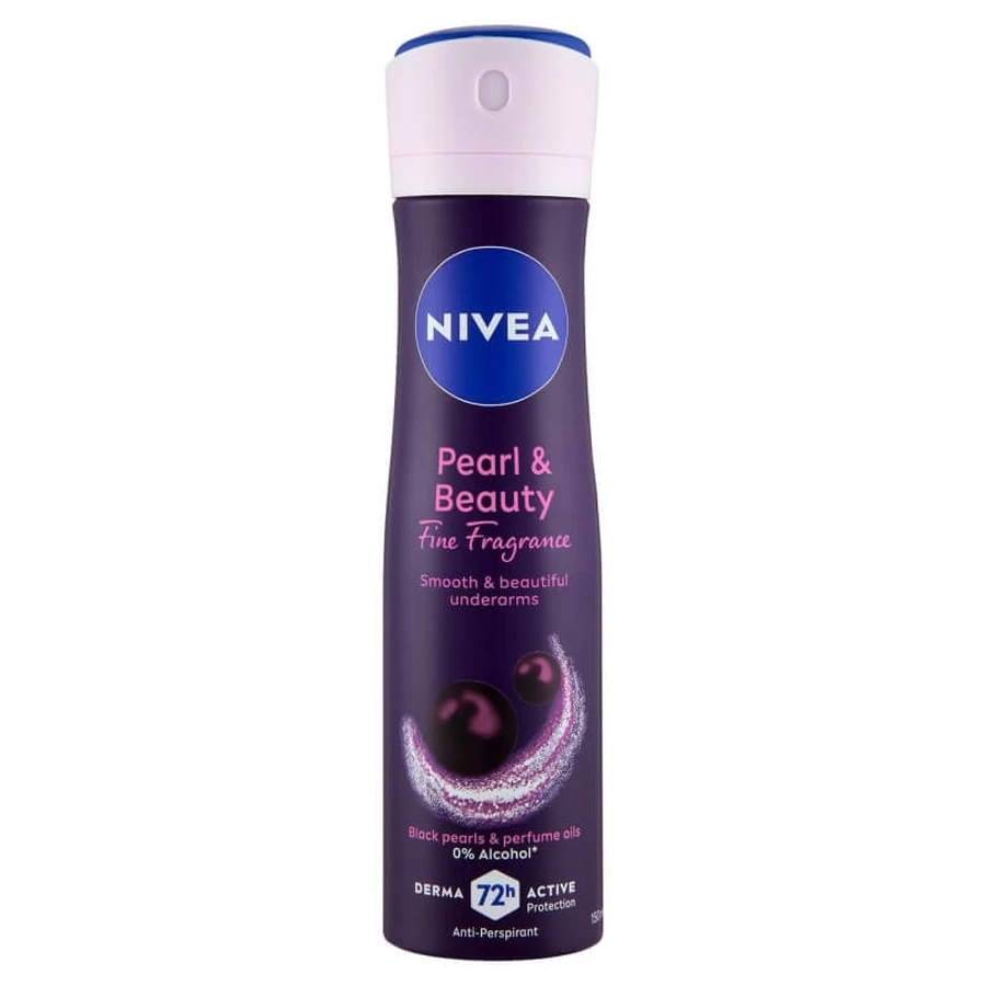 Nivea Pearl & Beauty - Antiperspirant Deodorant Spray, 150 ml