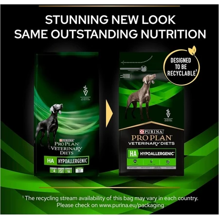 Purina Pro Plan Diets Hypoallergenic – Diätfutter für Welpen und ausgewachsene Hunde mit Nahrungsmittelunverträglichkeiten, 11 kg