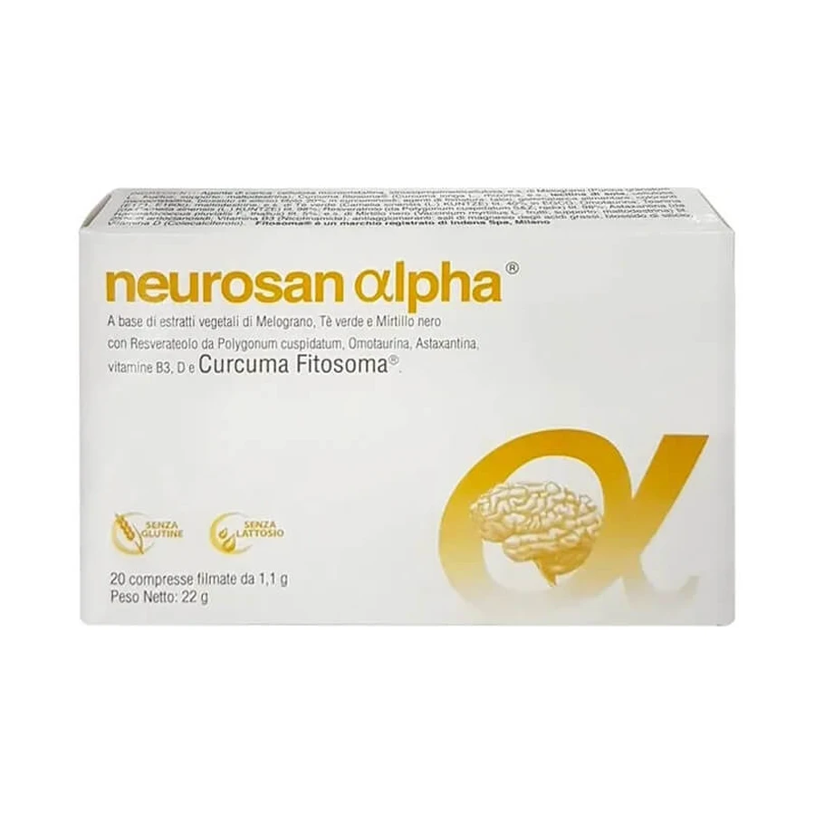 Neurosan Alpha 20 tabletten – multifunctioneel voedingssupplement