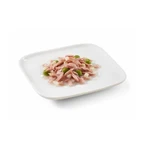 Schesir Filetes de atún y guisantes - Comida húmeda para perros adultos pequeños, 85 g