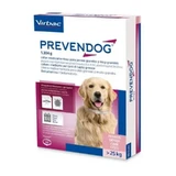 Virbac Prevendog 1,304 g – 2 vlooien- en tekenhalsbanden voor honden met een gewicht van 25 kg