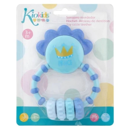 Kiokids Prince Teether 3m+ - Blue