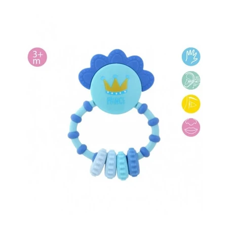 Kiokids Prince Teether 3m+ - Blue