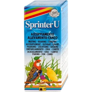 Chemi-vit Sprinter u - Liquid for Songbirds, Breeding Birds, and Juveniles, 200 ml