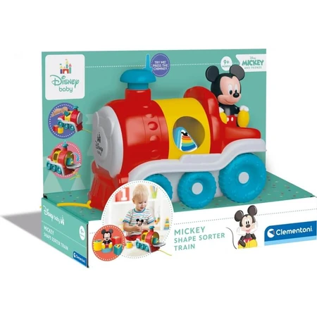 Clementoni Disney Baby - Tren con formas de Mickey