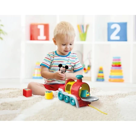 Clementoni Disney Baby - Tren con formas de Mickey