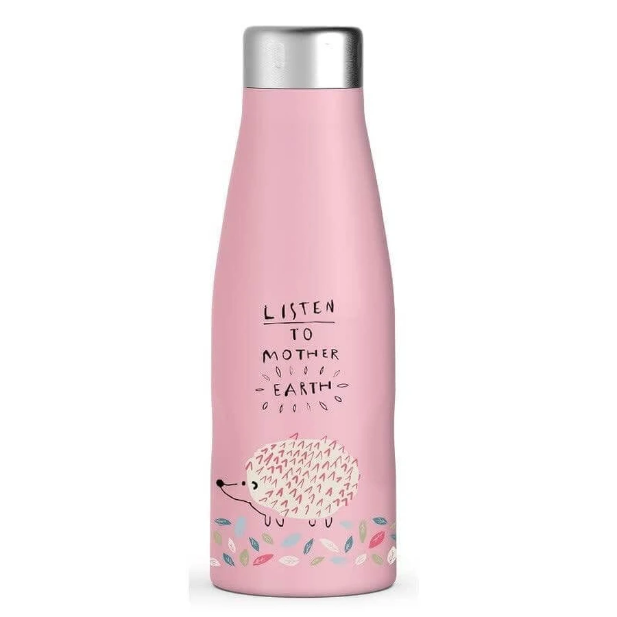 Suavinex 500 ml rosa isolierte Edelstahl-Trinkflasche