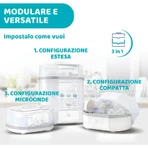 Esterilizador a vapor 3 en 1 de Chicco