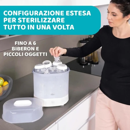 Esterilizador a vapor 3 en 1 de Chicco