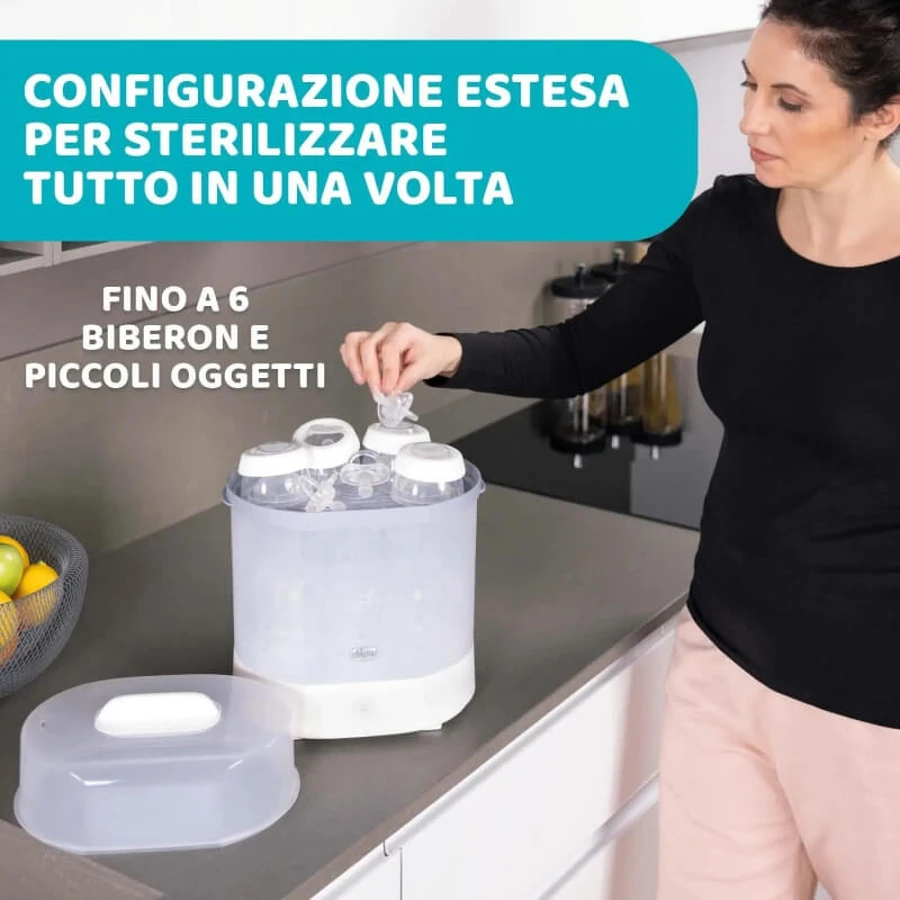 Esterilizador a vapor 3 en 1 de Chicco