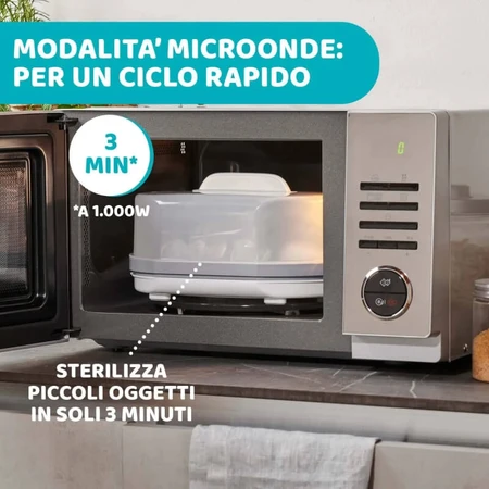 Esterilizador a vapor 3 en 1 de Chicco