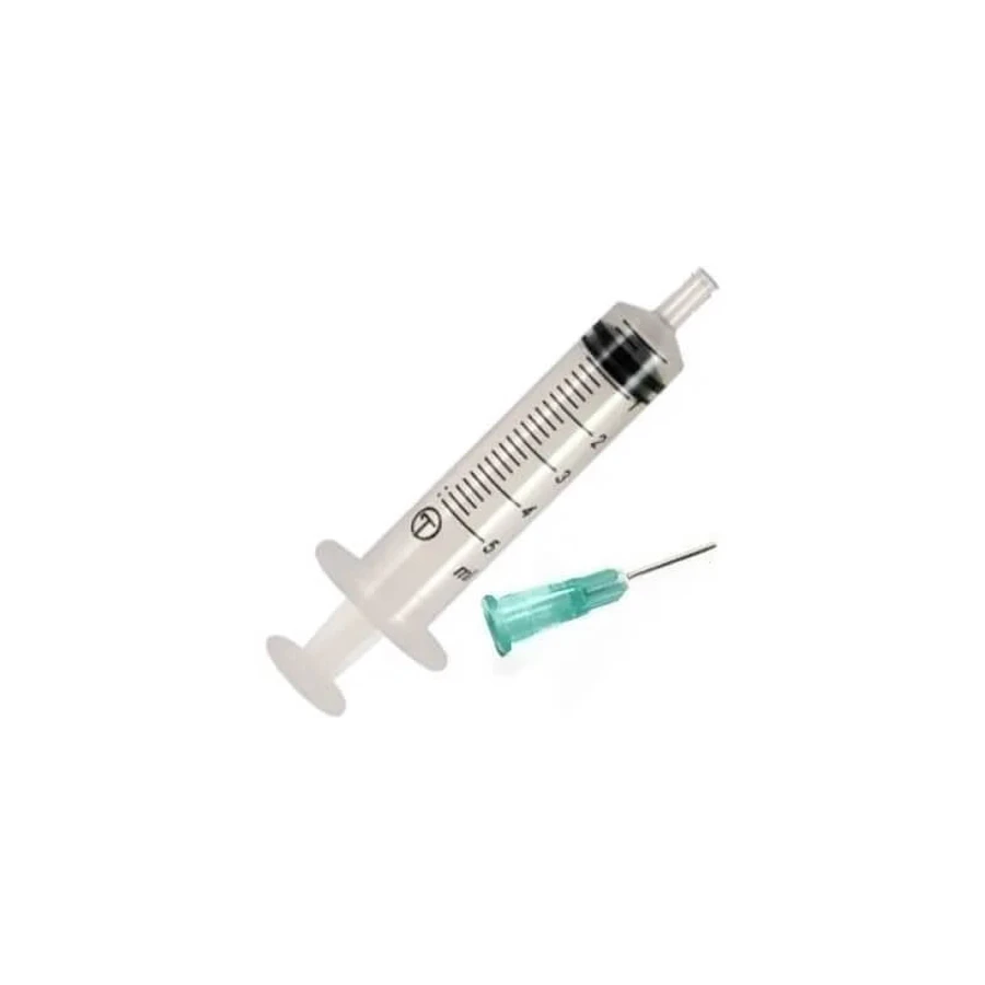 Einwegspritze, 5 ml, Nadel 12 Gauge, 22, 1 Spritze