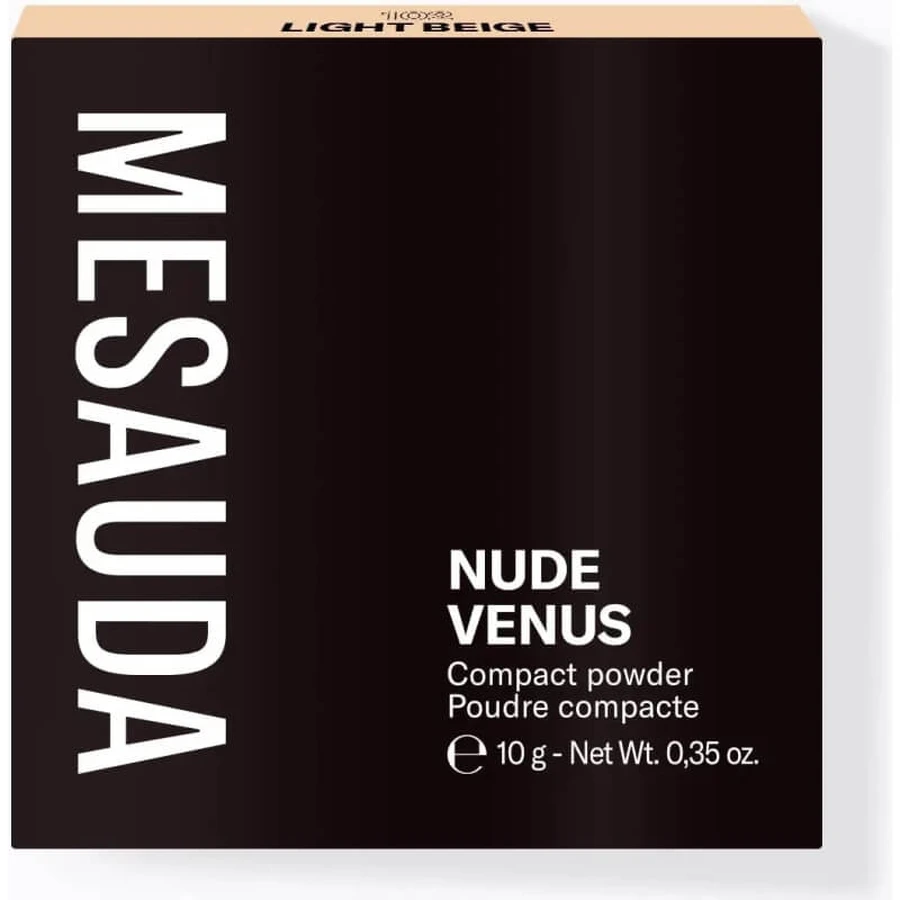 Mesauda Nude Venus - Light Beige Compact Powder