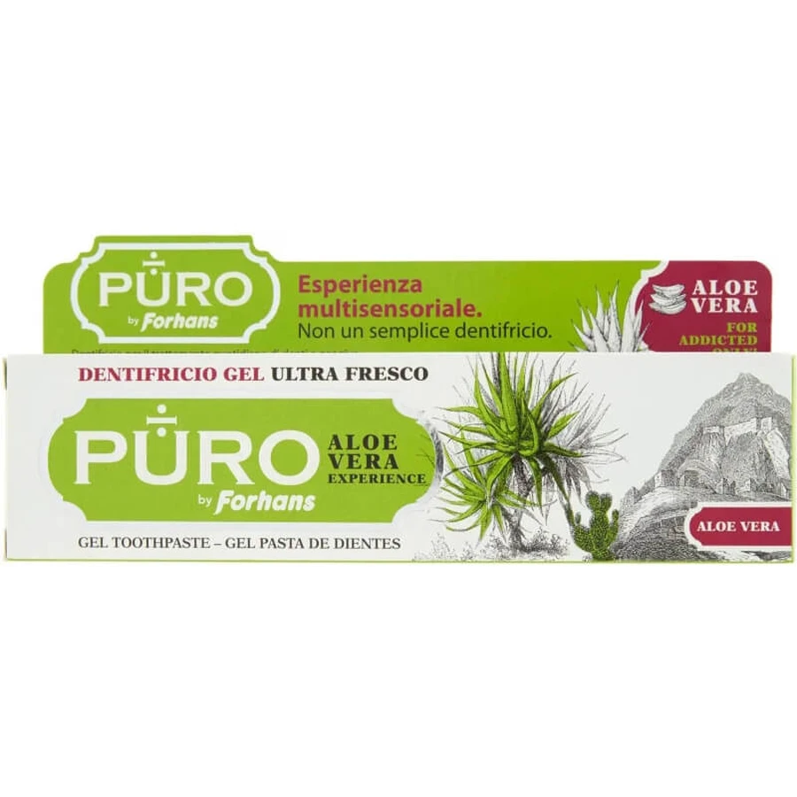 Forhans Pure Aloe Vera Experience – Ultra-Fresh Gel-Zahnpasta, 75 ml