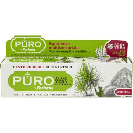 Forhans Pure Aloe Vera Experience – Ultra-Fresh Gel-Zahnpasta, 75 ml