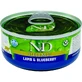 Farmina N&amp;d Prime Lamb & Blueberries - Compleet voer voor volwassen katten, 70 g