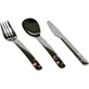 Kiokids Stainless Steel Cutlery Set - Pink