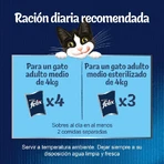 Purina Felix Snacks met kip, rundvlees, zalm en tonijn – Volledig voer voor volwassen katten, 44 x 85 g