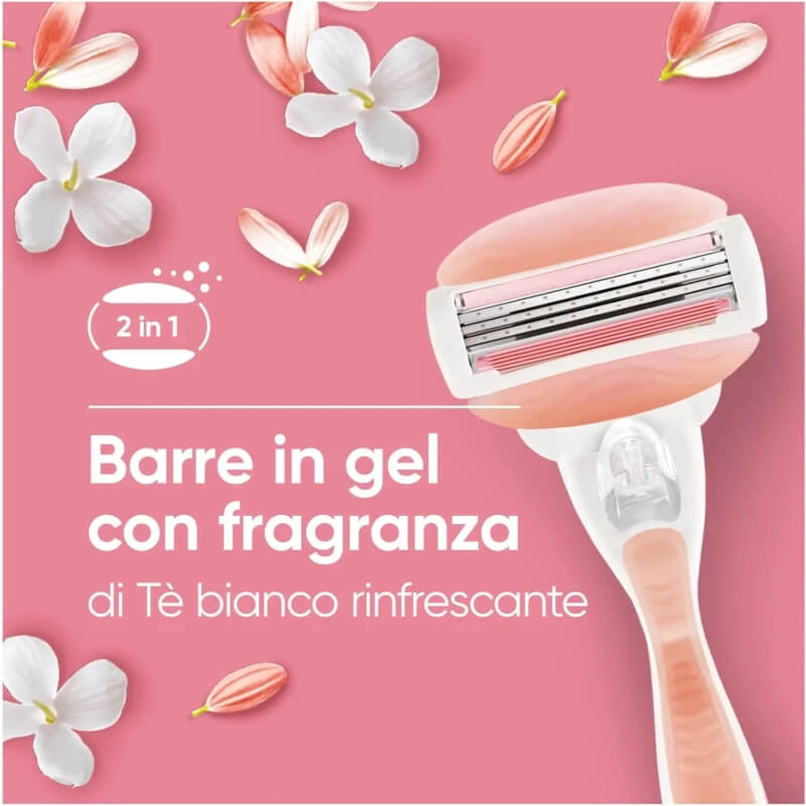 Gillette Venus ComfortGlide Breeze – 4 Ersatzköpfe