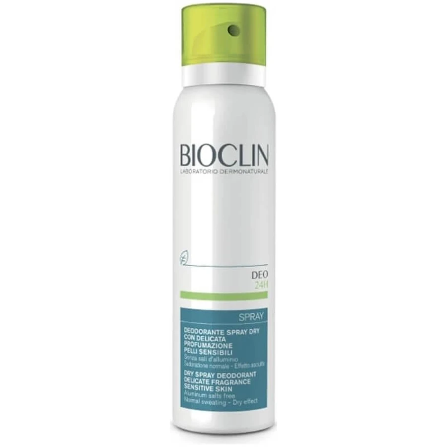 Bioclin 24-Hour Deodorant - Dry Deodorant with a Delicate Fragrance, 50 ml Spray
