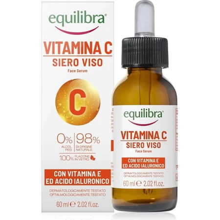 Sérum facial con vitamina C de Equilibra, 60 ml